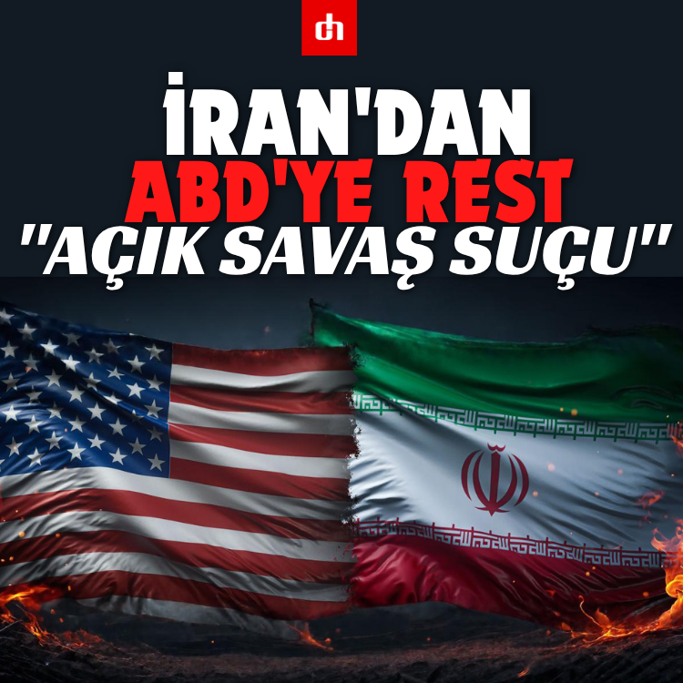 İran'dan ABD'ye rest: "Açık savaş suçu"