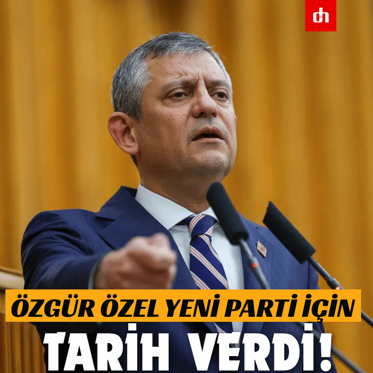 Özgür Özel yeni parti için tarih verdi!