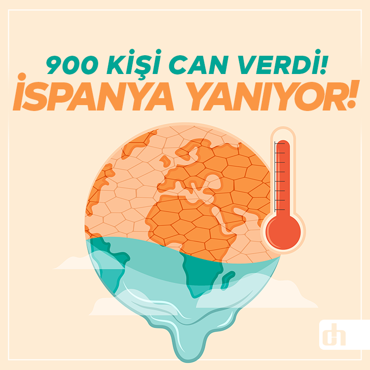 İspanya’da sıcaklık rekoru: Yüzlerce Can Kaybı!