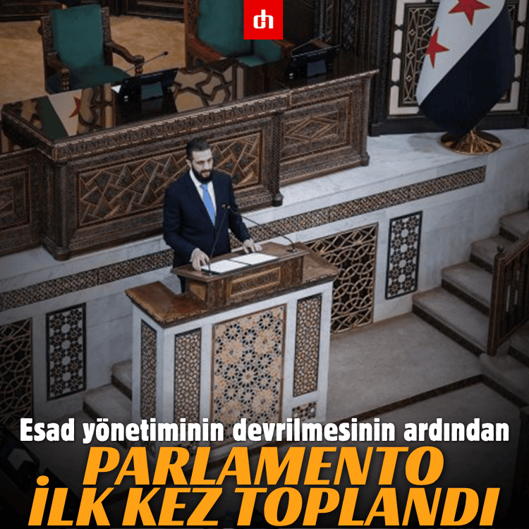 Esad yönetiminin devrilmesinin ardından parlamento ilk kez toplandı!