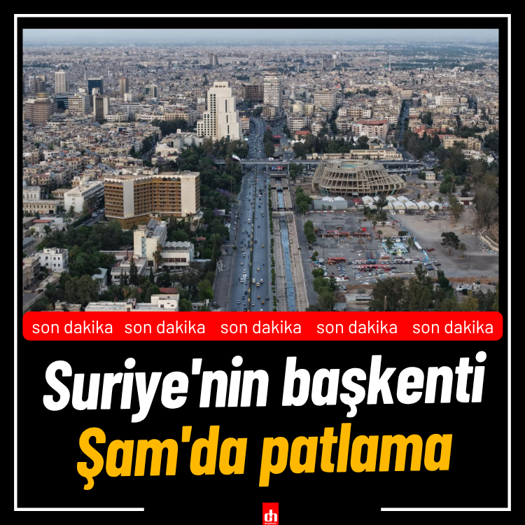 Suriye'nin başkenti Şam'da patlama