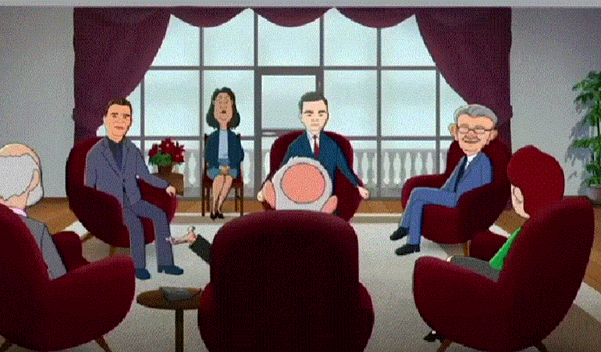 6 Siyasi partinin yuvarlak masa etrafındaki konuşmaları