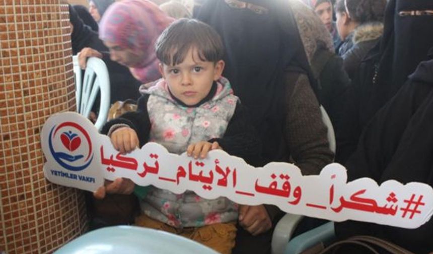 Yetimler Vakfının Filistinli yetimlere yardımları sürüyor