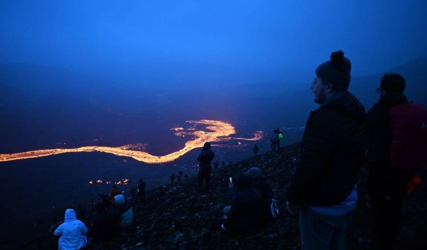 Yanardağ manzaralı piknik!