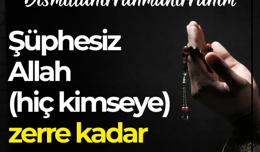 Allah"ım! Beni affet..