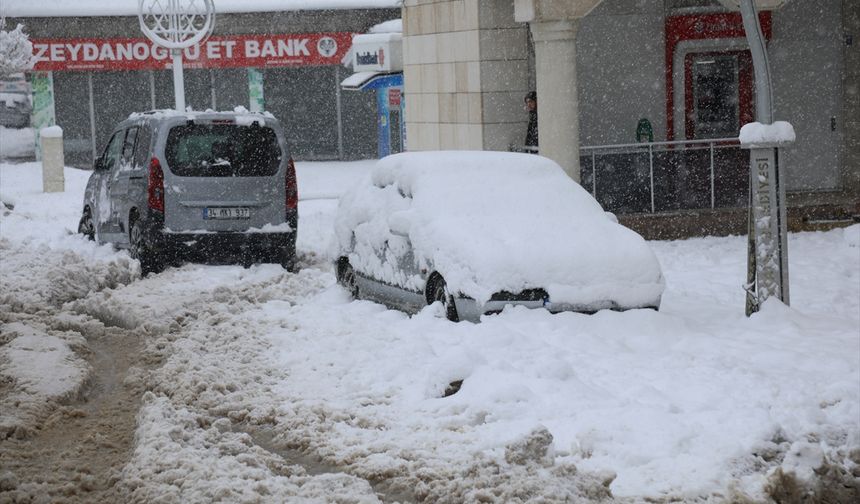 Van'da yerleşim birimleriyle karayolu irtibatı kesildi