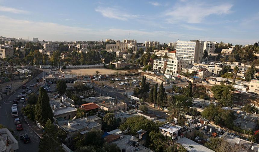 Kudüs'ün kuzeyini  Filistinlilerden ayırma planı