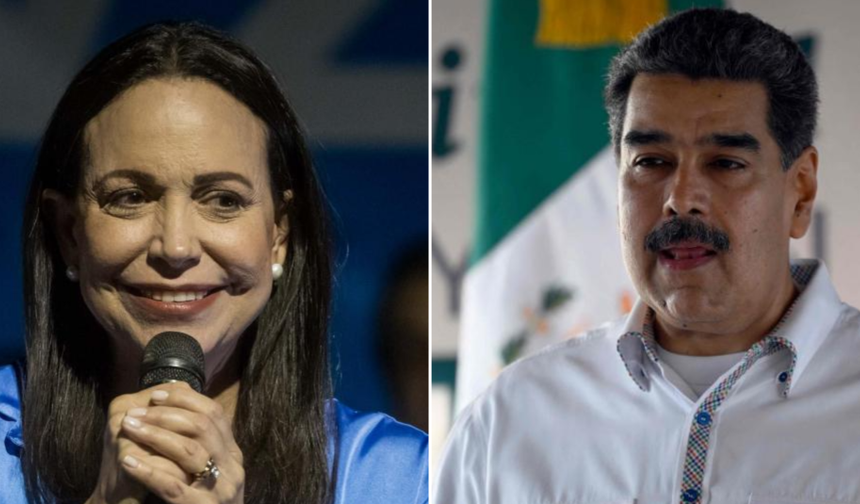 Maduro muhalif Machado'yu hedef aldı!