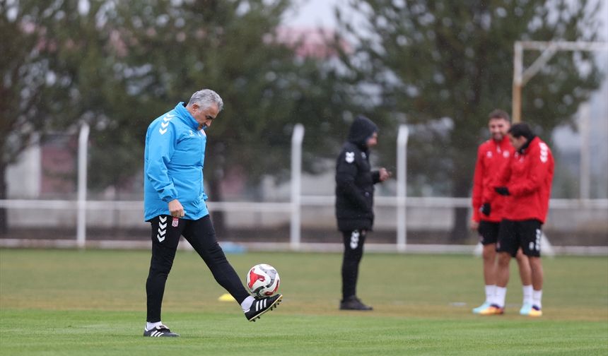 Sivasspor, Çorum FK maçının hazırlıklarını sürdürdü