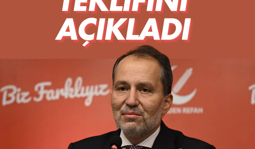 Fatih Erbakan asgari ücret teklifini açıkladı