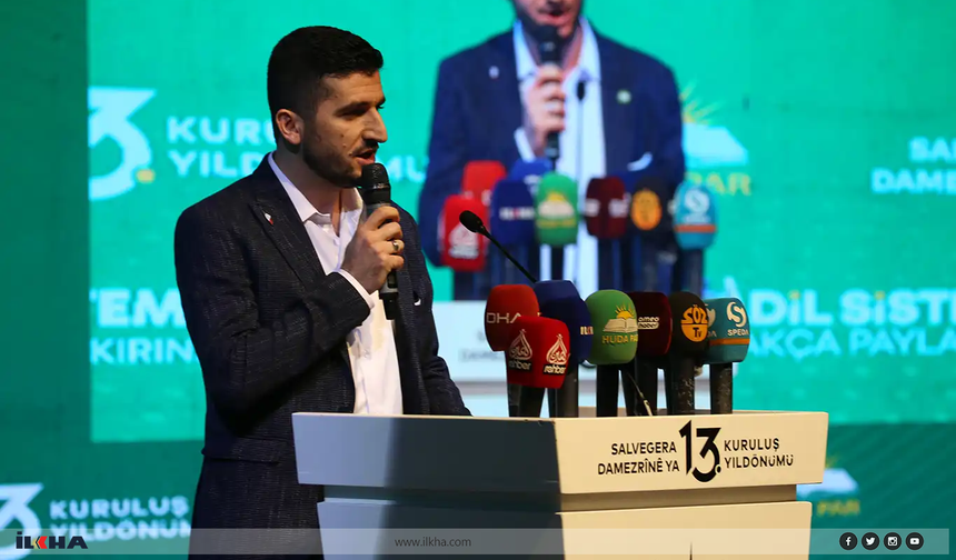 HÜDA PAR Gençlik Kolları Başkanı Günaydın'dan önemli açıklamalar!