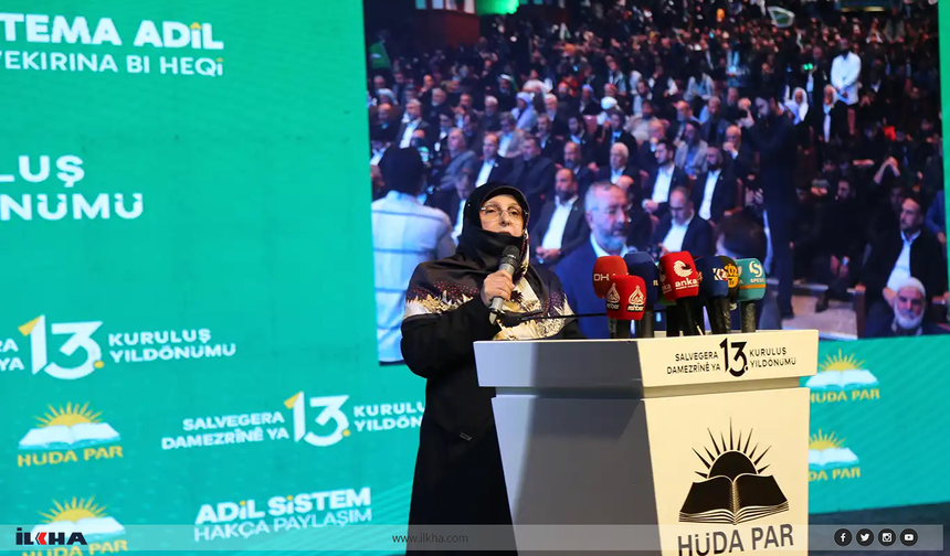 HÜDA PAR Kadın Kolları Başkanı Yarar: Aileyi hedef alan anlayışlara karşı kararlılıkla mücadele edeceğiz