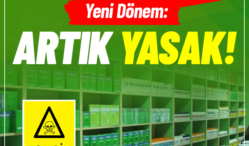 Böcek ve tarım ilaçlarında yeni dönem: Artık yasak!