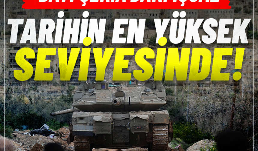 BM: Batı Şeria'da yasa dışı yerleşimler tarihin en yüksek noktasında