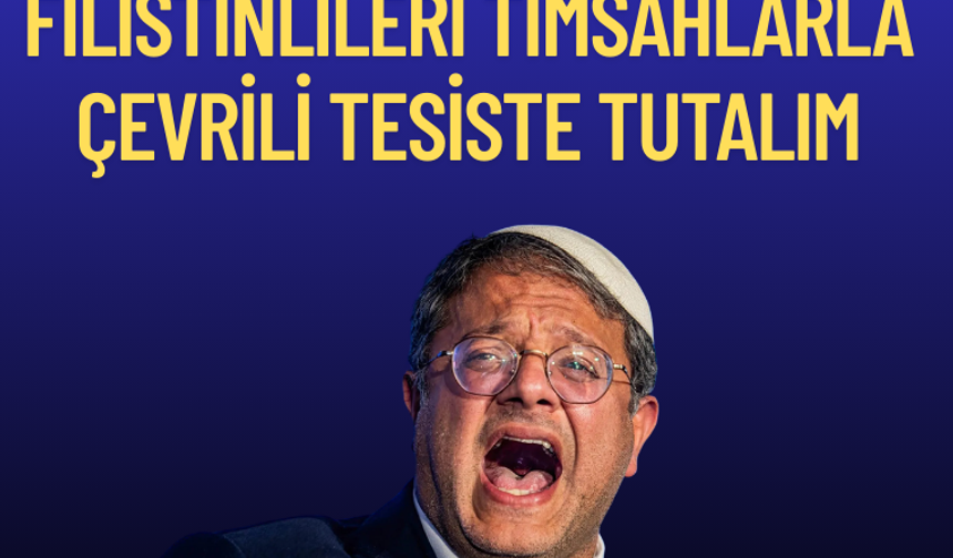 Ben-Gvir'den yeni skandal: Filistinlileri timsahlarla çevrili tesiste tutalım