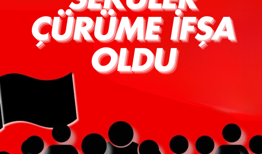 Dindarlara saldırıyorlardı, seküler çürüme ifşa oldu