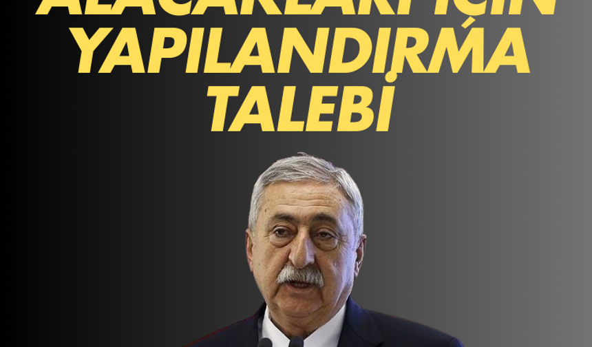 Esnaftan kamu alacakları için yapılandırma talebi