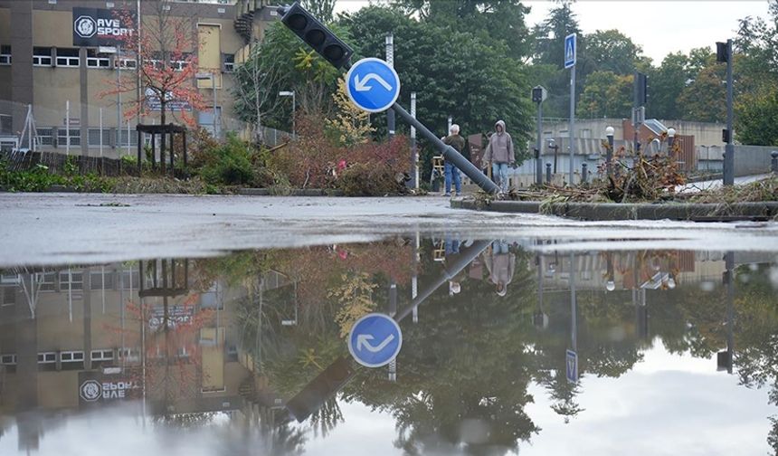 Güney Fransa'ya turuncu uyarı verildi