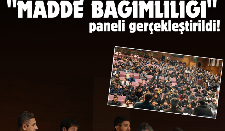 HÜDA PAR Diyarbakır'da "Madde Bağımlılığı" paneli gerçekleştirildi!