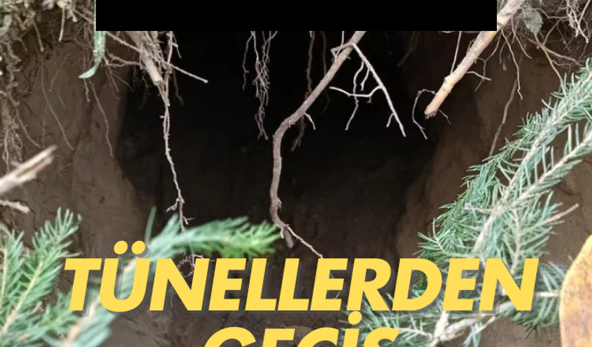 İki ülke arasına tünel kazıldı: Tünellerden geçiş yapıyorlar