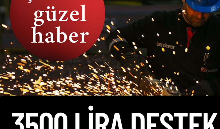 İşverene güzel haber: 3500 lira destek sağlanacak