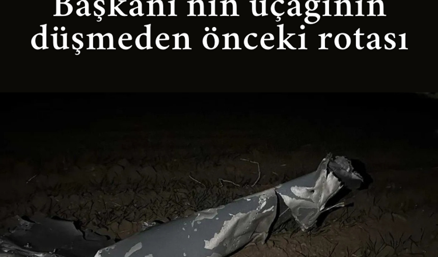 Libya Genelkurmay Başkanı’nın uçağının düşmeden önceki rotası