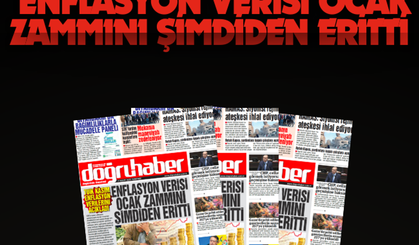 TÜİK Kasım Enflasyon Verilerini Açıkladı  Enflasyon Verisi Ocak Zammını Şimdiden Eritti