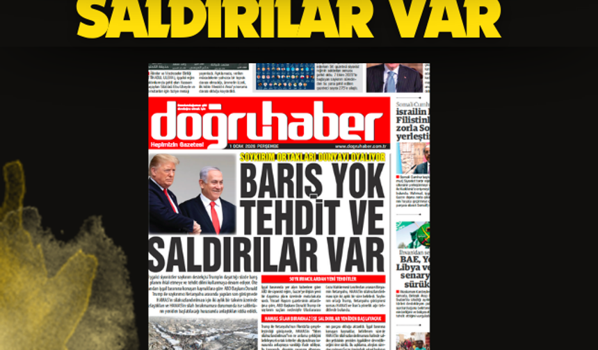 Tüm Dünyayı Barış Diyerek Oyalıyorlar  Barış Yok Tehdit ve Saldırılar Var