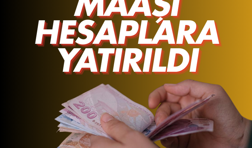 Evde bakım maaşı hesaplara yatırıldı