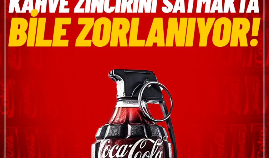 Boykotlu Coca-Cola küçülmeye gidiyor fakat malını elden çıkaramıyor!