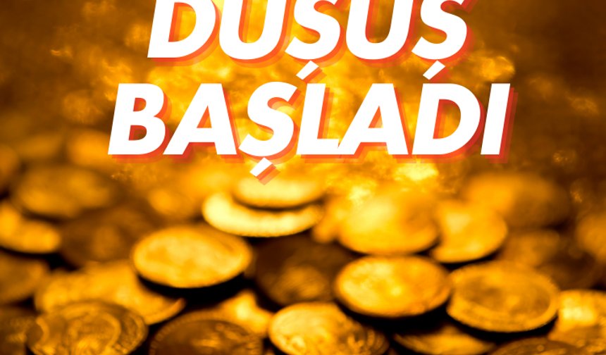 Altında gerileme başladı