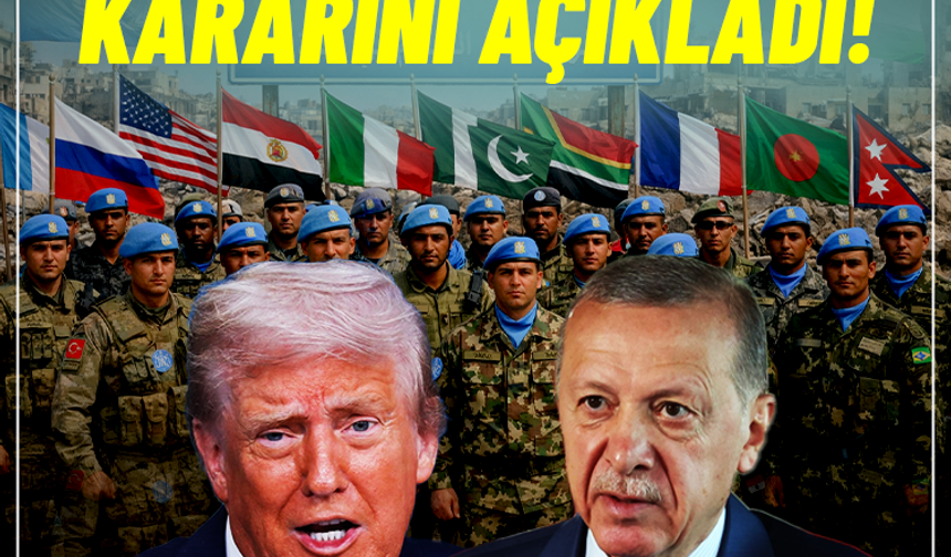 Trump Davet Etmişti: Erdoğan Gazze Kurulu Kararını Açıkladı!