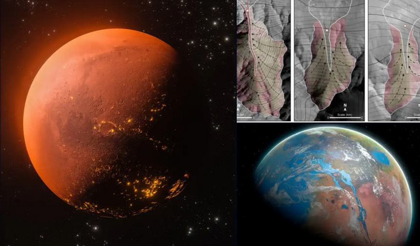 Mars bir zamanlar “Mavi Gezegen”di!