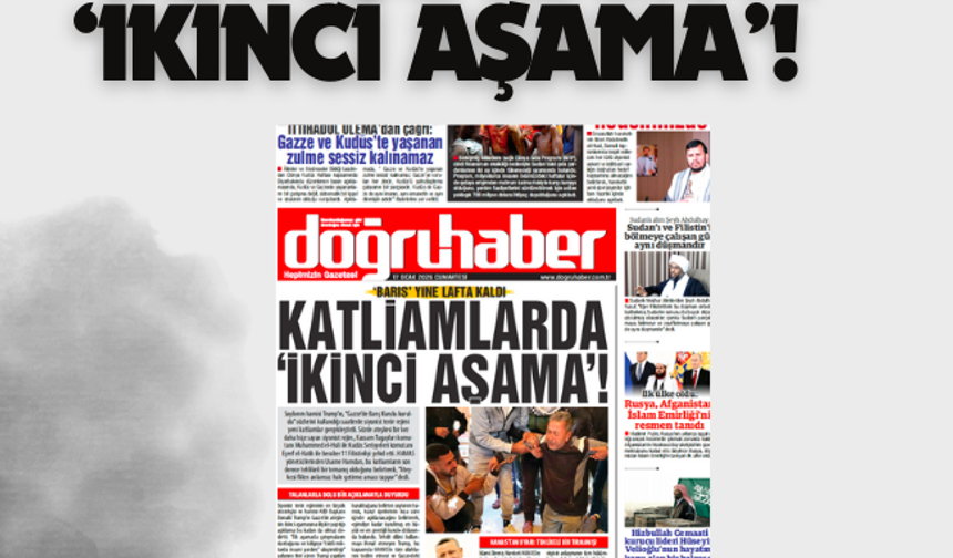 ‘Barış’ yine lafta kaldı  KATLİAMLARDA  ‘İKİNCİ AŞAMA’!