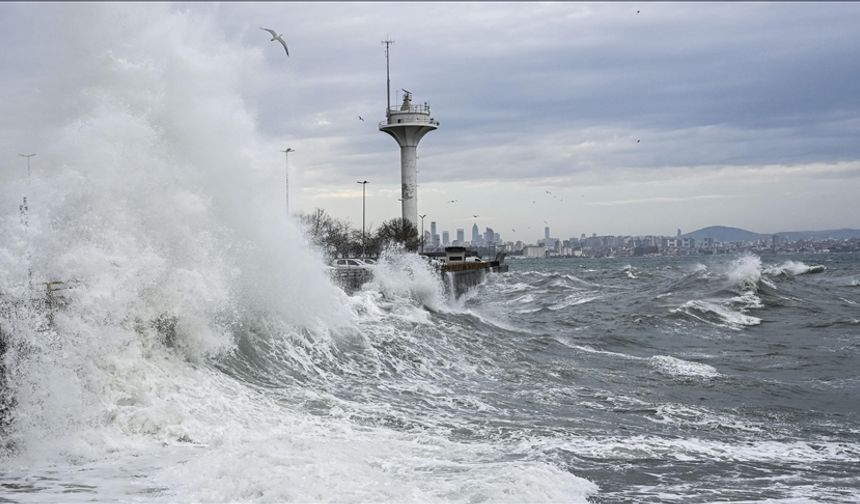 Meteorolojiden fırtına uyarısı