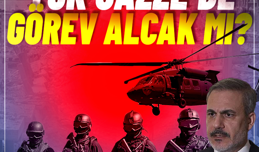 Türkiye askeri Gazze'de görev alacak mı? Bakan Fidan yanıtladı!