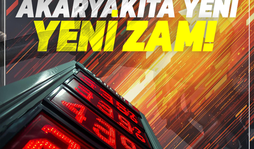 Araç sahiplerine kötü haber! Akaryakıta üst üste ikinci zam geliyor