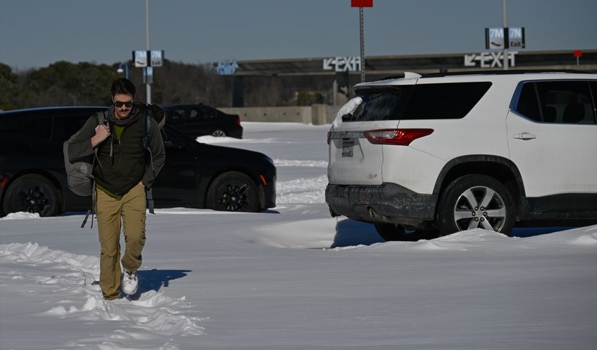 Gianna fırtınası, ABD'nin Karolina eyaletini böyle esir aldı