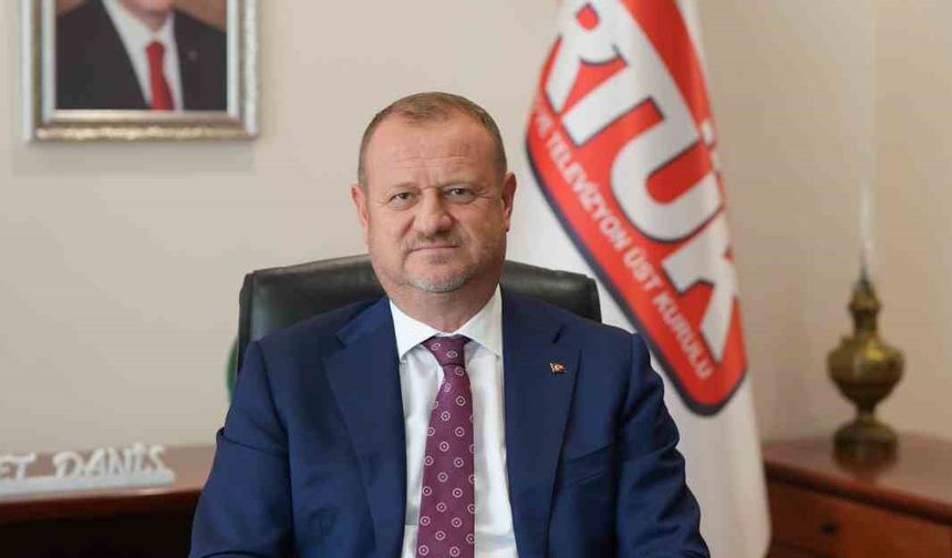 RTÜK Başkanı Daniş: 3A formülünü esas alıyoruz!
