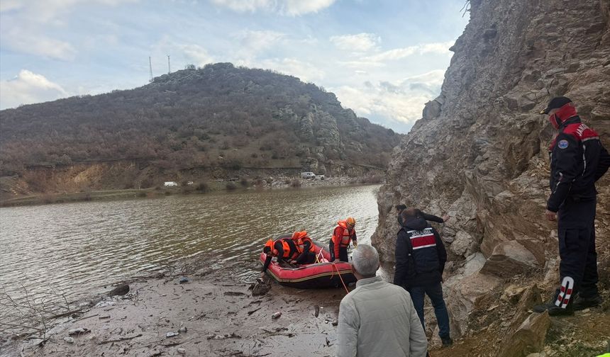 Baraj göletine düşen gençten acı haber
