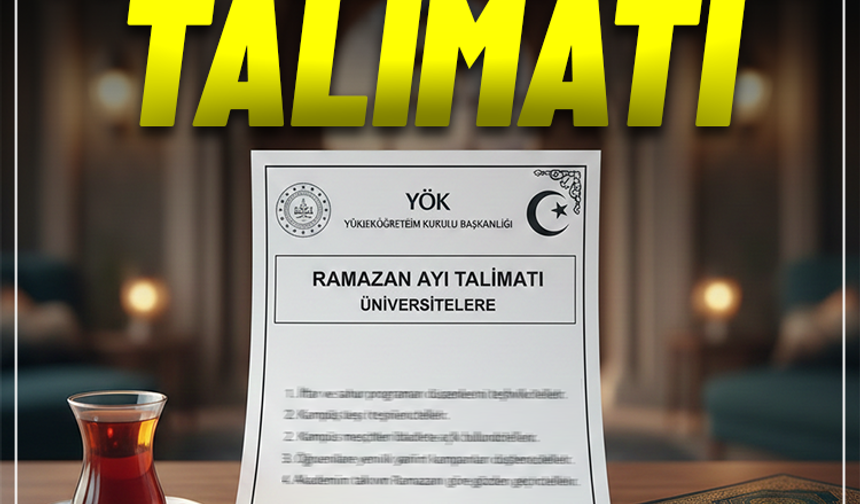 YÖK Talimat Verdi: Ramazan'da Kolaylık Sağlanacak!