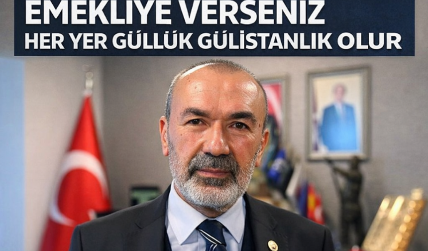 MHP’li Yıldırım: Kaynağın %10'unu emekliye verseniz her yer güllük gülistanlık olurdu