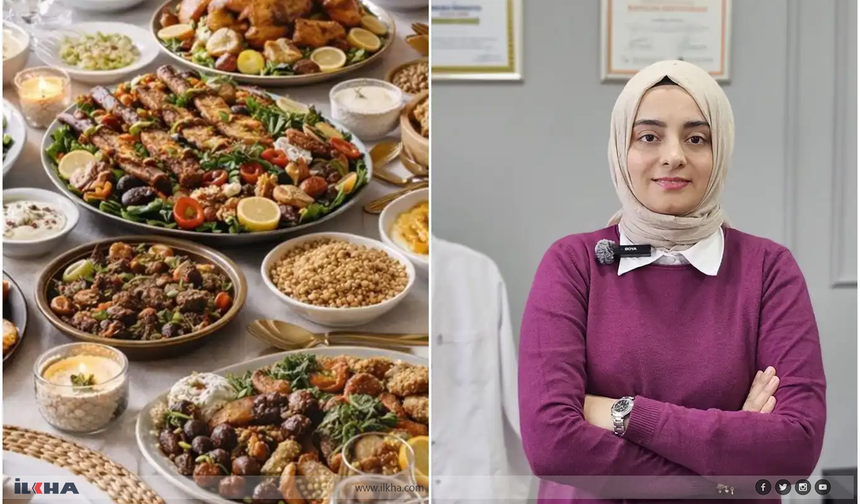 Ramazanda sağlıklı beslenmenin temeline dair püf noktalar