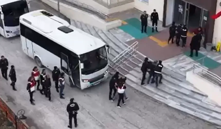 Konya’da Suç Şebekesine Operasyon: 25 Tutuklama