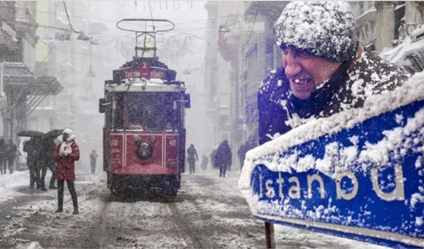 Meteoroloji alarm verdi! Hava buz kesecek, lapa lapa kar yağacak