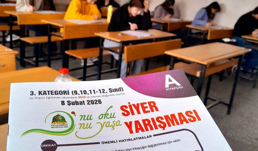 Nevşehir'de “Umre Ödüllü Siyer Yarışması”na yoğun ilgi!