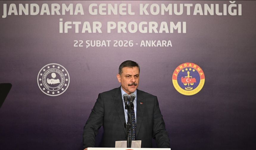 Bakan Çiftçi, jandarma personeliyle iftarda bir araya geldi