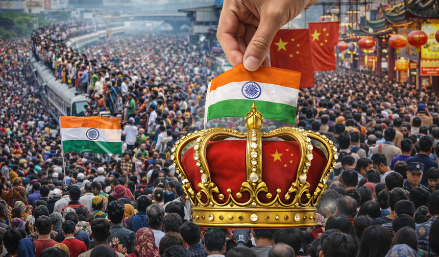 Zirvede taht değişimi: Çin birinciliği kaptırdı! En yüksek nüfuslu ülkeler listesi geldi..