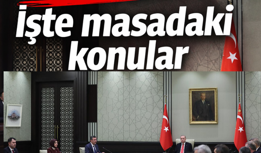 Kabine  toplanıyor: İşte masadaki konular