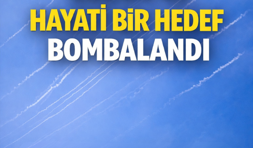 Ürdün'de hayati bir hedef bombalandı